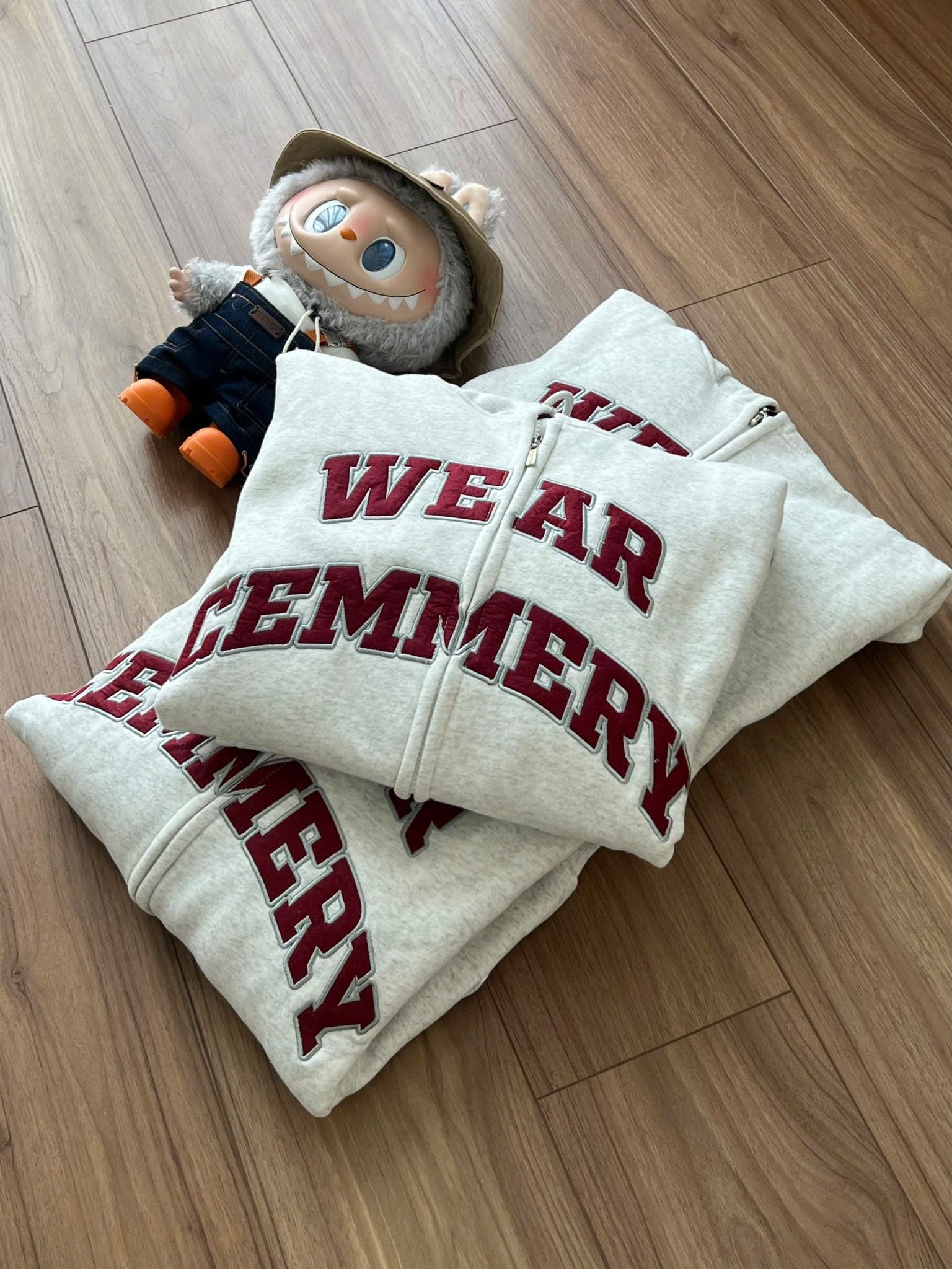  ÁO KHOÁC NỈ CEMMERY - SNAP HOODIE 