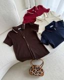  ÁO BABY POLO CEMMERY - TWIN ZIP 