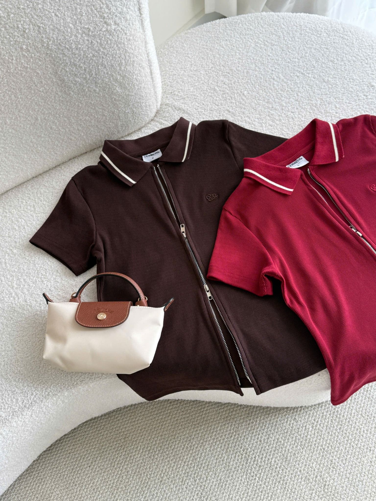  ÁO BABY POLO CEMMERY - TWIN ZIP 