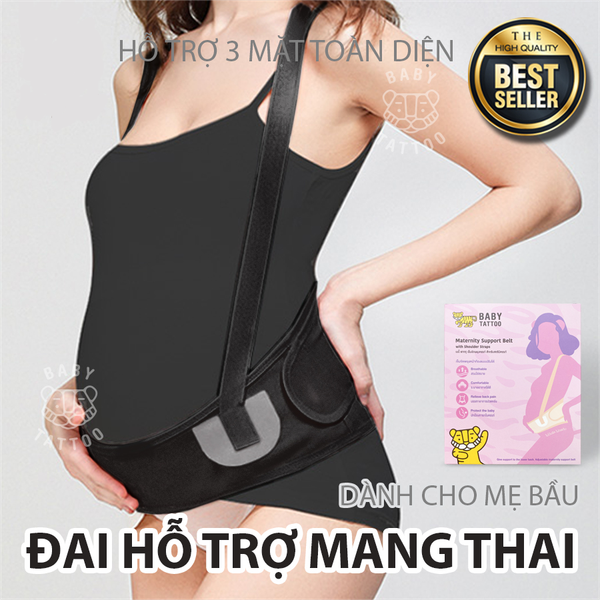  Đai Đeo Vai Đa Năng Cho Mẹ Bầu, Chất Liệu Cotton Hỗ Trợ Cho Phụ Nữ Mang Thai, Có Thể Điều Chỉnh 