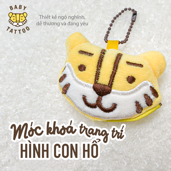  Móc Khoá Trang Trí Hình Bé Hổ 