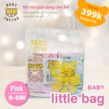  BABY TATTOO Bộ túi quà tặng 8 món cho mẹ và bé từ 0-12 tháng tuổi 