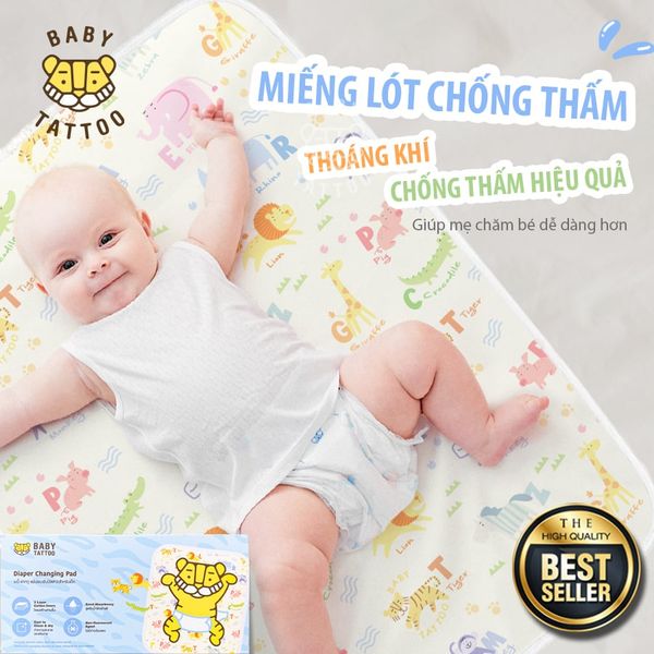  Miếng Lót Chống Thấm Thoáng Khí, 3 Lớp Chống Thấm Hiệu Quả 