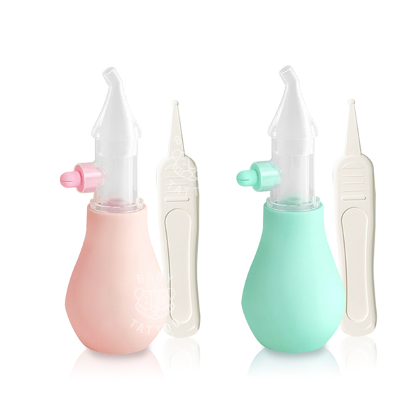  Dụng Cụ Hút Dịch Mũi Đầu Silicone Kèm Nhíp An Toàn Cho Bé 