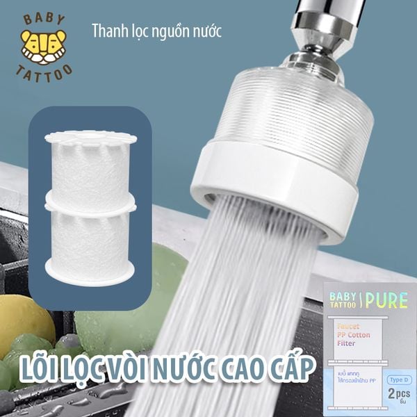  Bộ Lõi Lọc Thay Thế Cho Vòi Lọc Bồn Rửa Tay, Bồn Rửa Mặt, Bồn Rửa Chén 