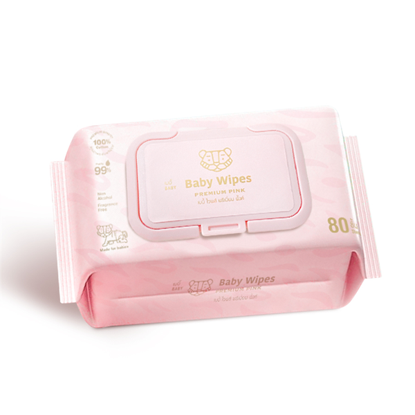  Khăn Giấy Ướt Siêu Cao Cấp Cho Bé Chất Vải CASHMERE, Làm Từ 100% Sợi Bông Tự Nhiên, Gói 90 Miếng 