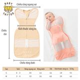  BABY TATTOO Túi Ngủ, Ủ Kén Chất Vải Thoáng Khí Cho Bé Sơ Sinh Từ 0-6 Tháng Tuổi 