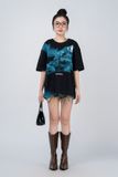  GUIDER® THE SWAN FORM BOXY TEE 