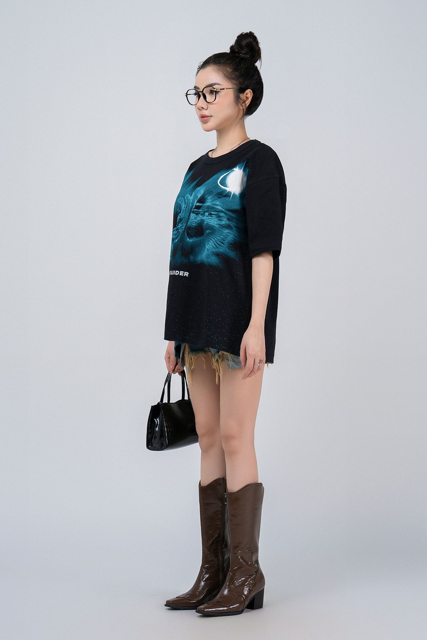  GUIDER® THE SWAN FORM BOXY TEE 