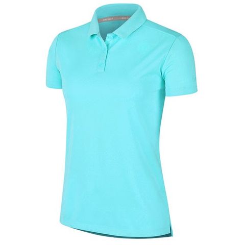 ÁO GOLF NỮ TAY NGẮN 884872-309 XANH NGỌC | NIKE