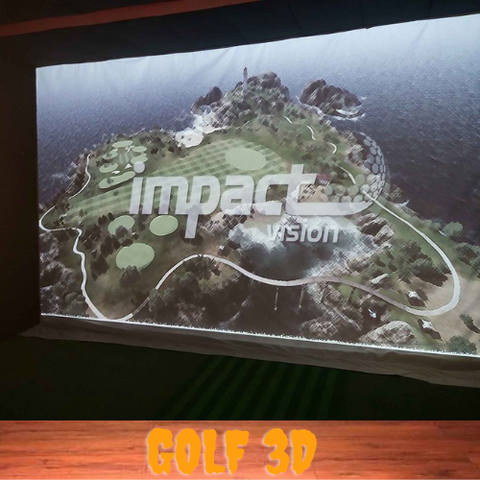 Báo giá Phòng golf 3D Impact Hàn Quốc tích hợp 80 sân golf
