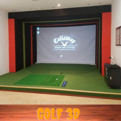 Trọn gói Phòng tập golf 3D Citeenzon Callaway Hàn Quốc tích hợp 127 sân golf