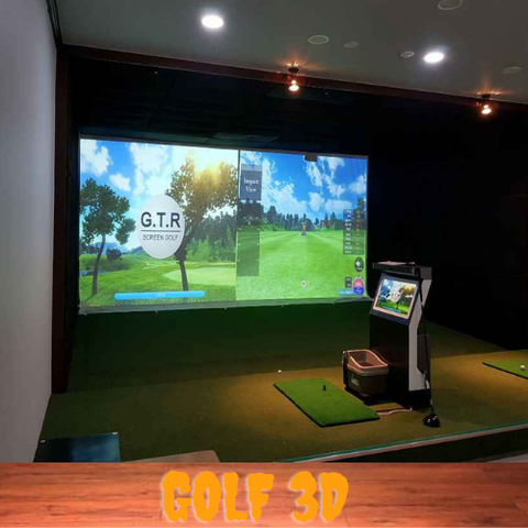 Báo giá trọn gói Phòng chơi Golf 3D GTR Hàn Quốc tích hợp 50 sân golf