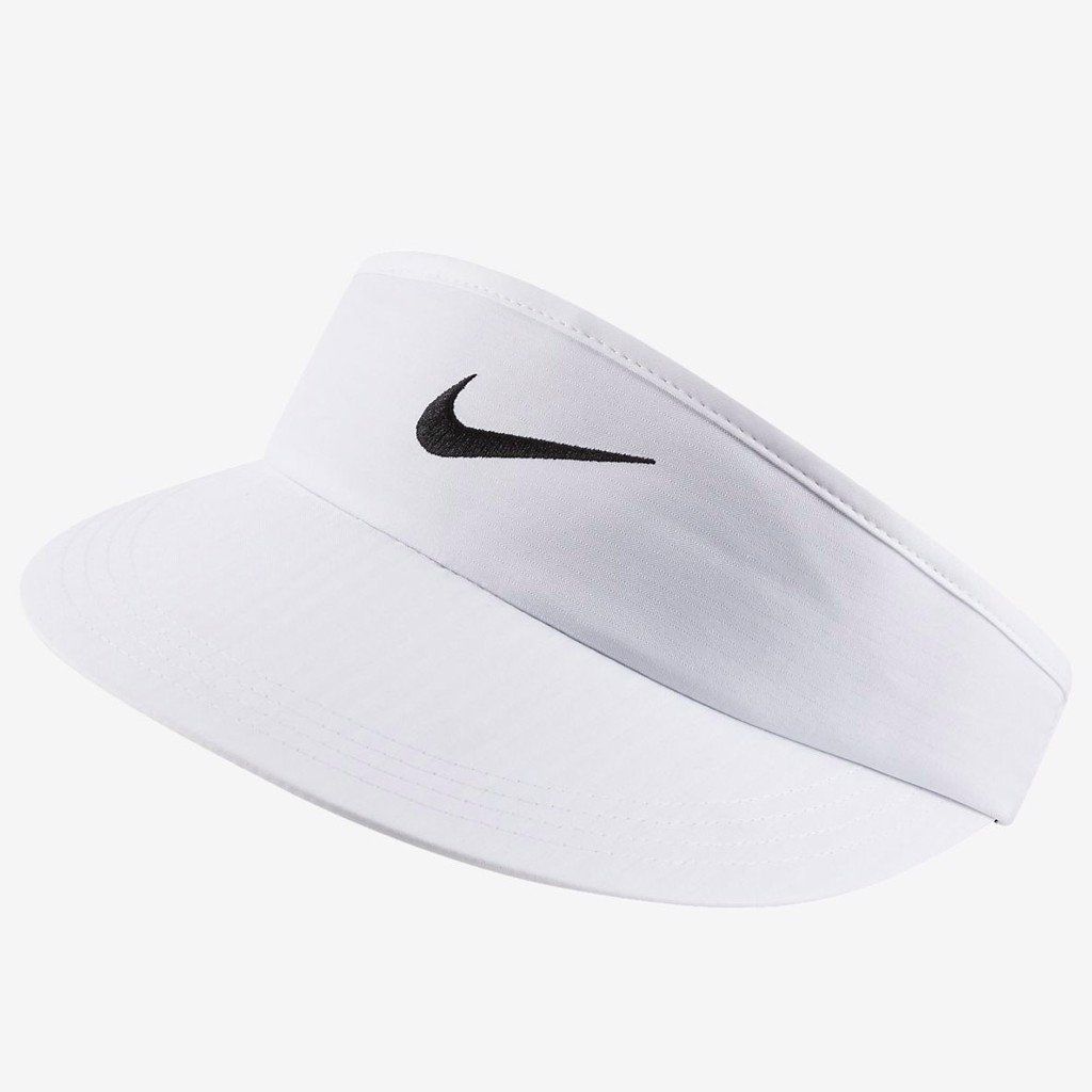 Nike Swoosh White Nike Golf Visor Nike Dri-FIT Ace Visor NKFB6446