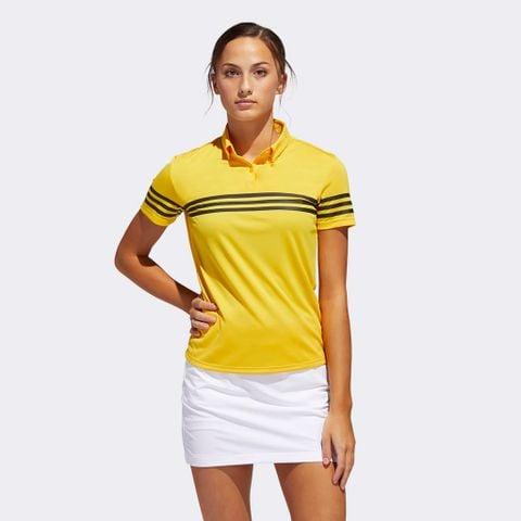 ÁO GOLF NỮ TAY NGẮN 3 SỌC FS6466 | ADIDAS