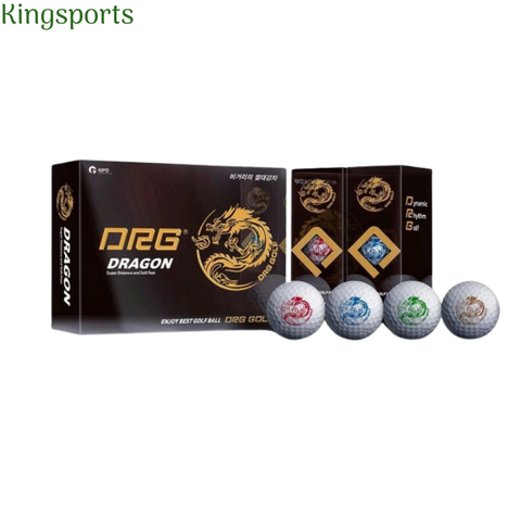 Hộp 12 Bóng Golf Dragon Hàn Quốc 2 lớp