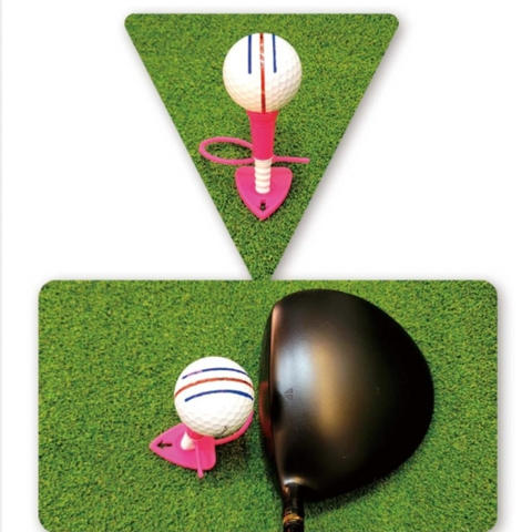 King tee golf silicone định hướng gậy Driver  tránh nhầm hướng khi phát bóng golf, nhiều màu sắc dễ tìm tee golf sau khi phát bóng