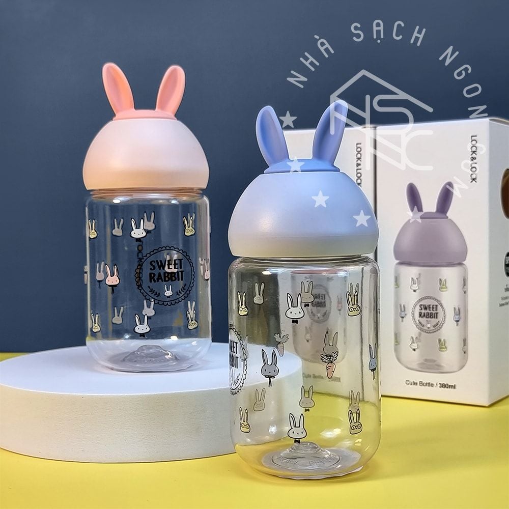 Bình nước trẻ em Lock&Lock Cute Bottle 380ml ABF652