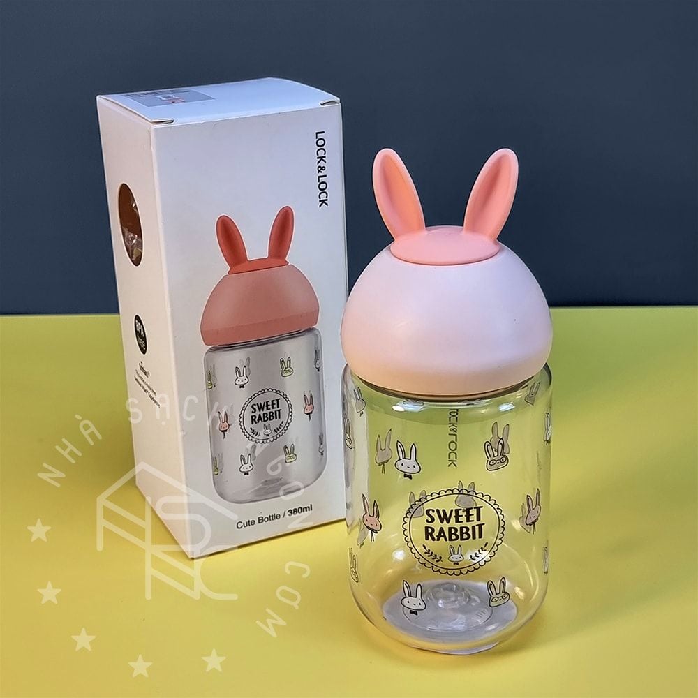 Bình nước trẻ em Lock&Lock Cute Bottle 380ml ABF652