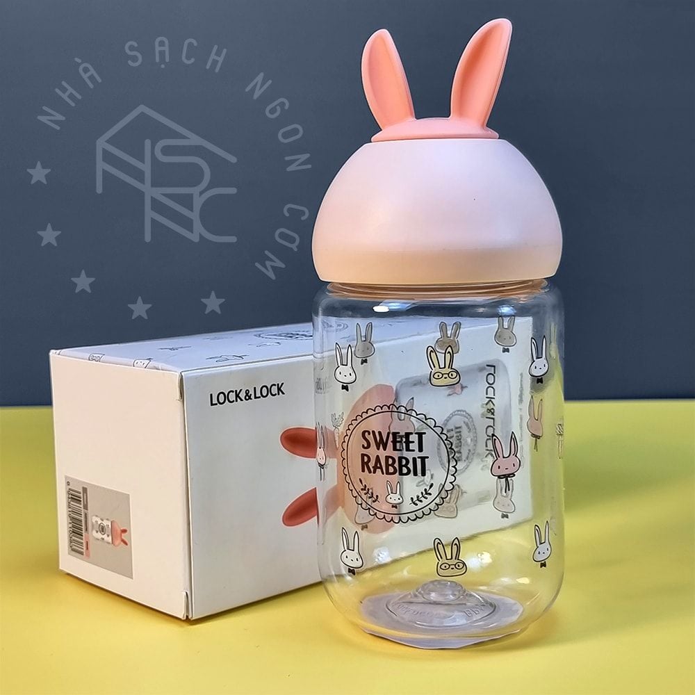 Bình nước trẻ em Lock&Lock Cute Bottle 380ml ABF652