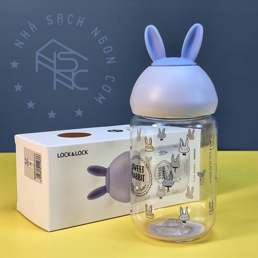 Bình nước trẻ em Lock&Lock Cute Bottle 380ml ABF652