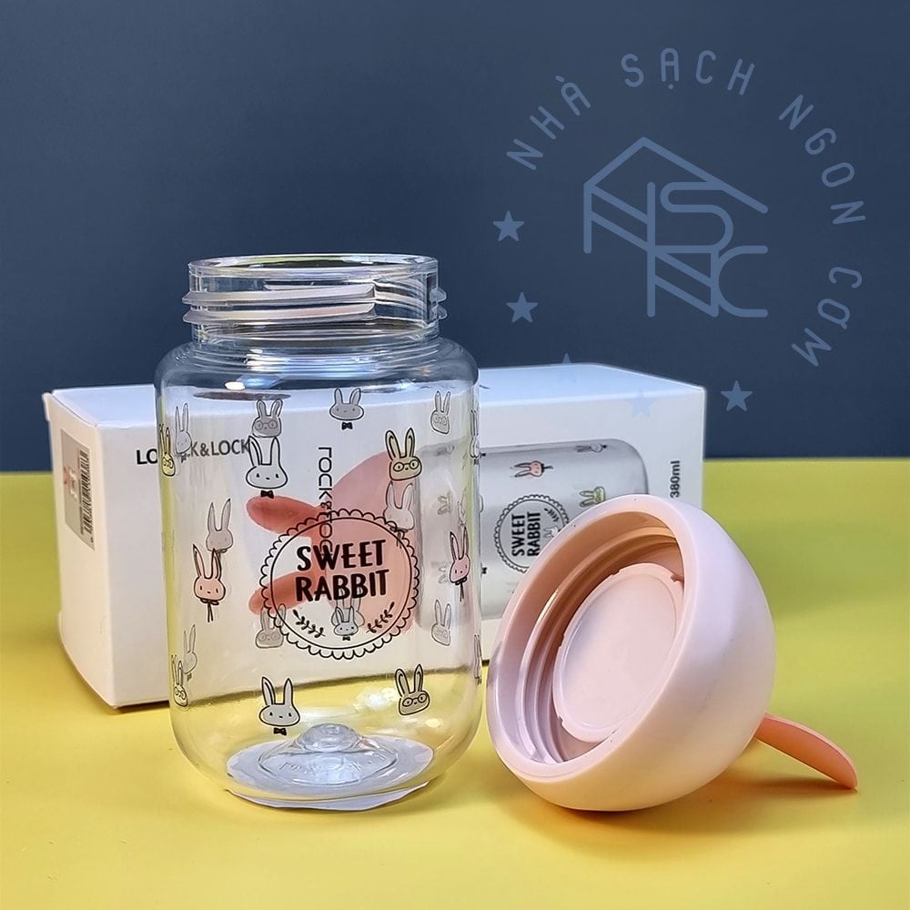 Bình nước trẻ em Lock&Lock Cute Bottle 380ml ABF652