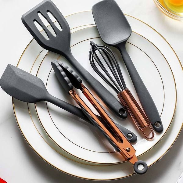 Bộ dụng cụ làm bánh, nấu ăn bằng silicone (5 món) SY1919