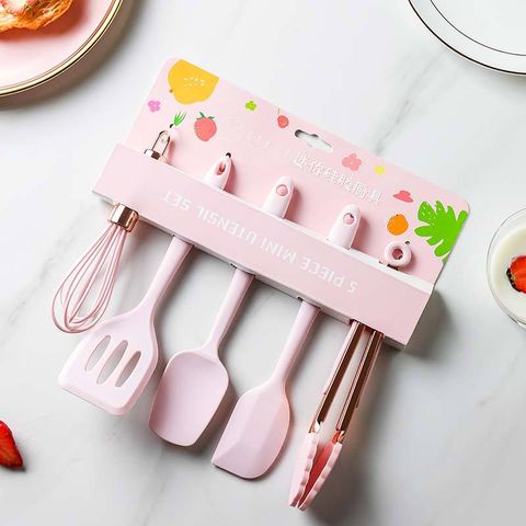 Bộ dụng cụ làm bánh, nấu ăn bằng silicone (5 món) SY1919