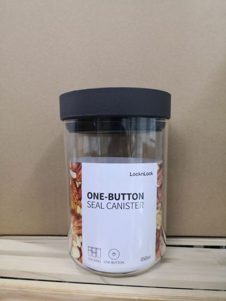 [ LOCK&LOCK ] Hộp bảo quản thực phẩm khô, gia vị Seal Canister 850ml - HTE561