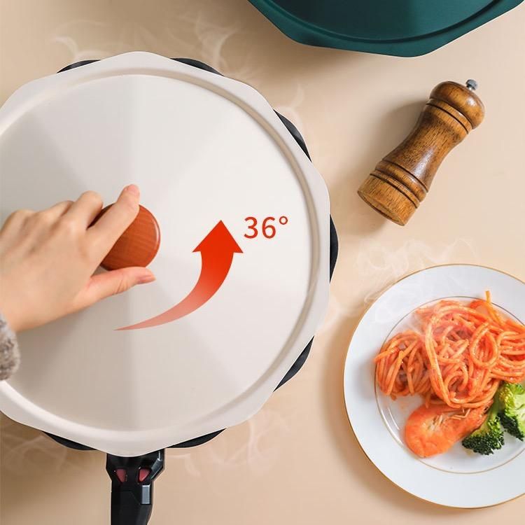 Chảo chống dính bát giác phong cách Nhật, thiết kế thông minh, dùng cho mọi loại bếp, size 30cm
