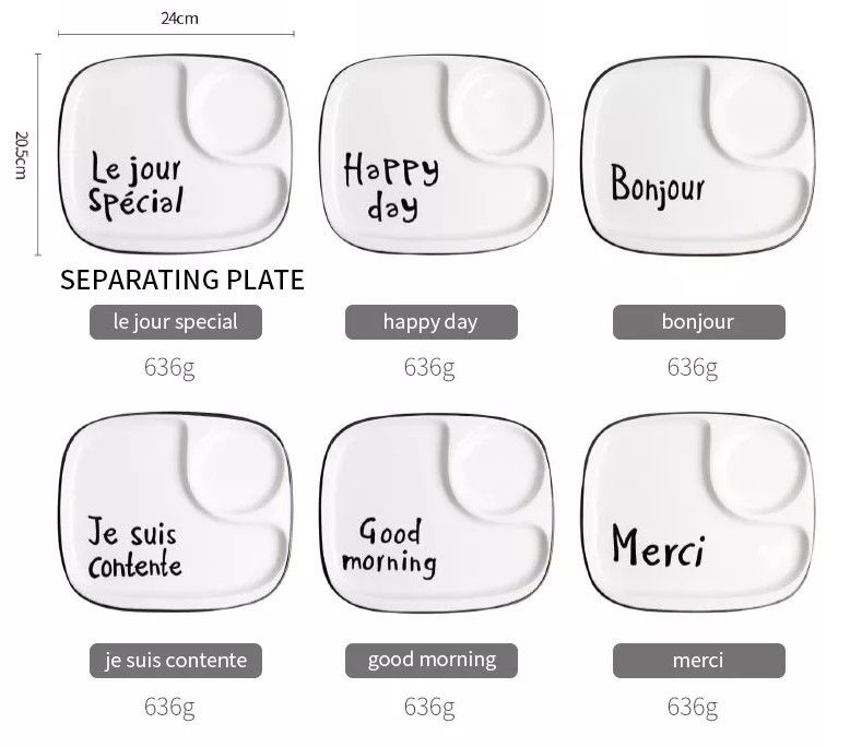 Bộ đĩa và chén súp ăn sáng