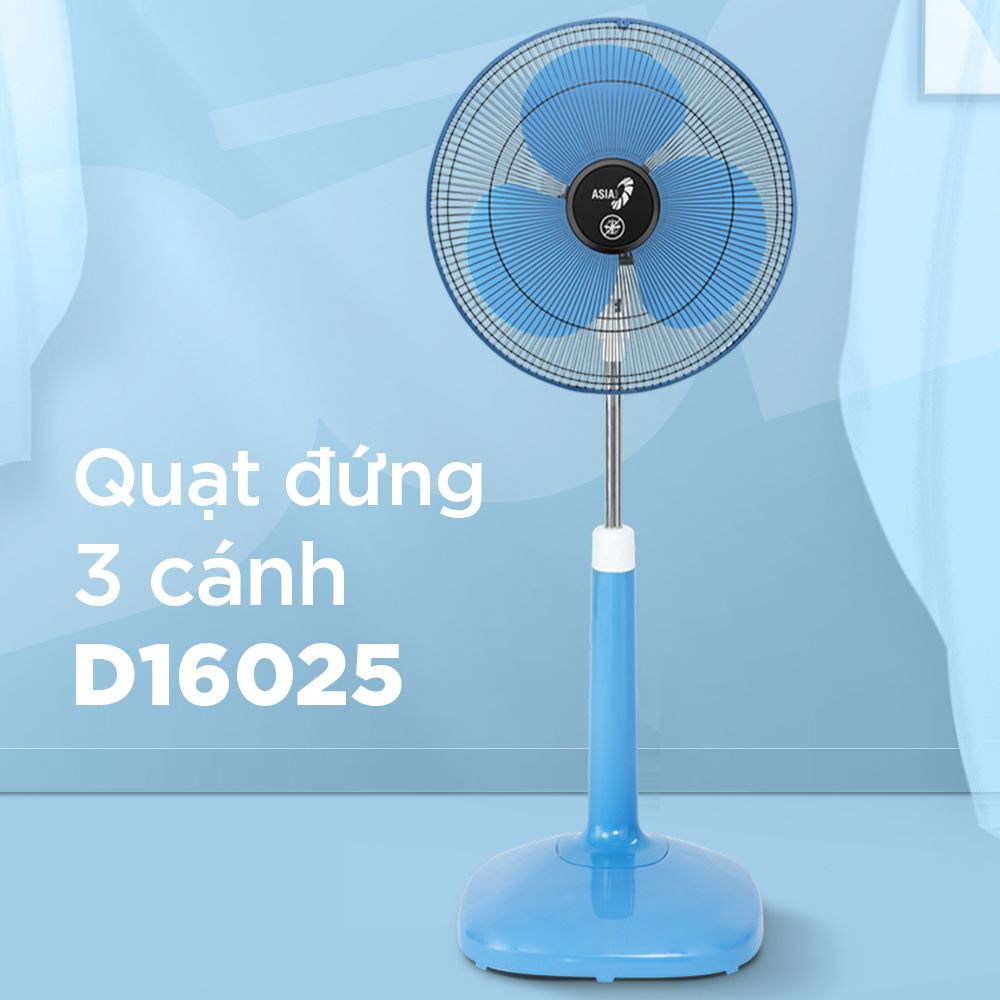 [Asia] - Quạt đứng 3 cánh 40cm 45w Chống muỗi D16025-XV0