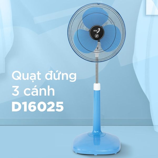 [Asia] - Quạt đứng 3 cánh 40cm 45w Chống muỗi D16025-XV0