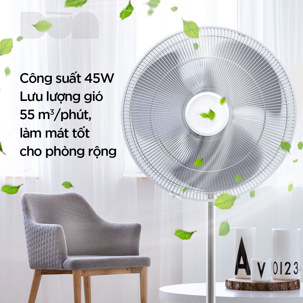 [Asia] - Quạt Đứng Cao Cấp Asia D16027-XVO (Màu Xám - không remote)