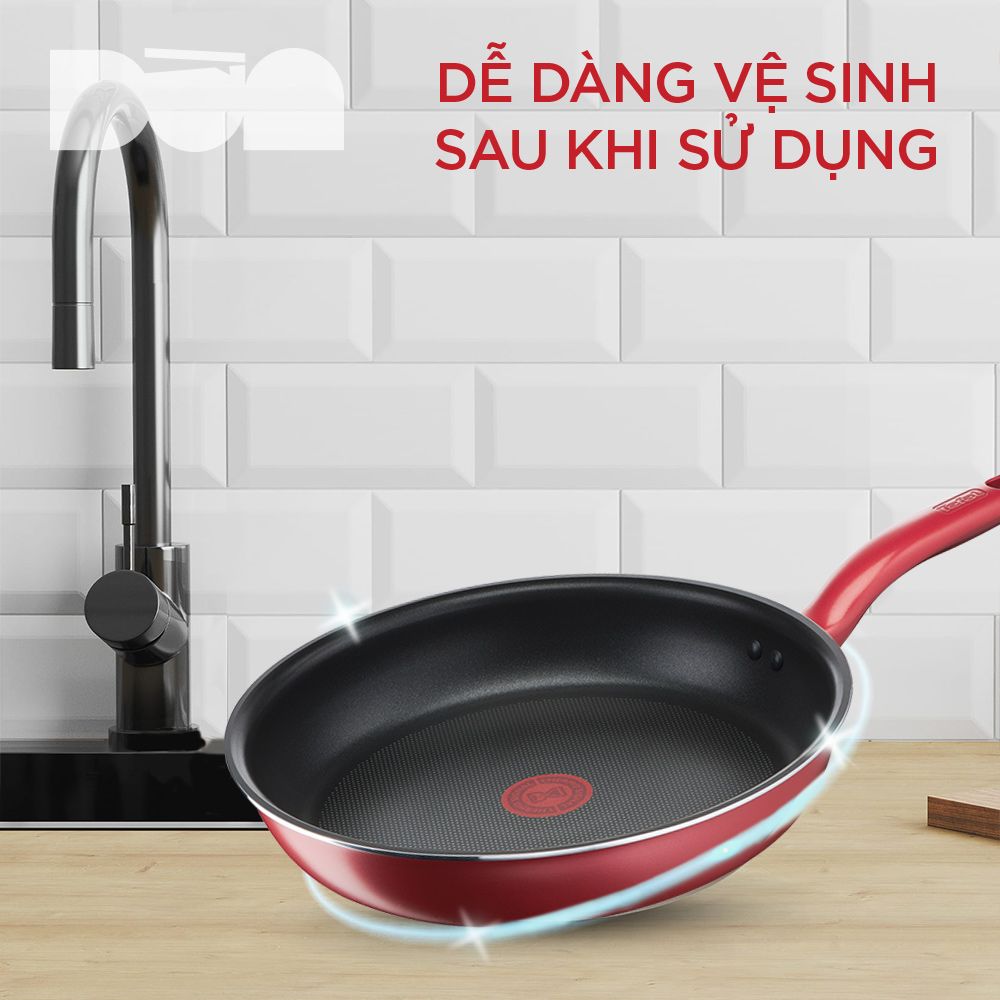 [Tefal] Chảo chiên chống dính dùng cho bếp từ So Chef 24cm - TFG1350495