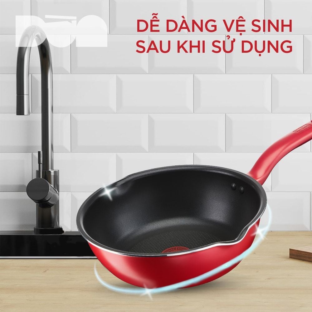 [Tefal] Chảo chiên lòng sâu chống dính dùng cho bếp từ - Tefal So Chef 28cm