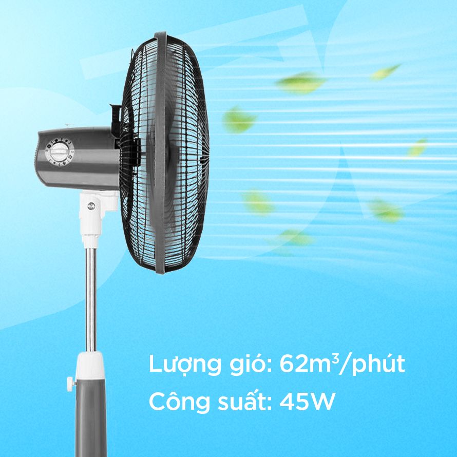 [Asia] - Quạt đứng 3 cánh 40cm 45w Chống muỗi D16025-XV0