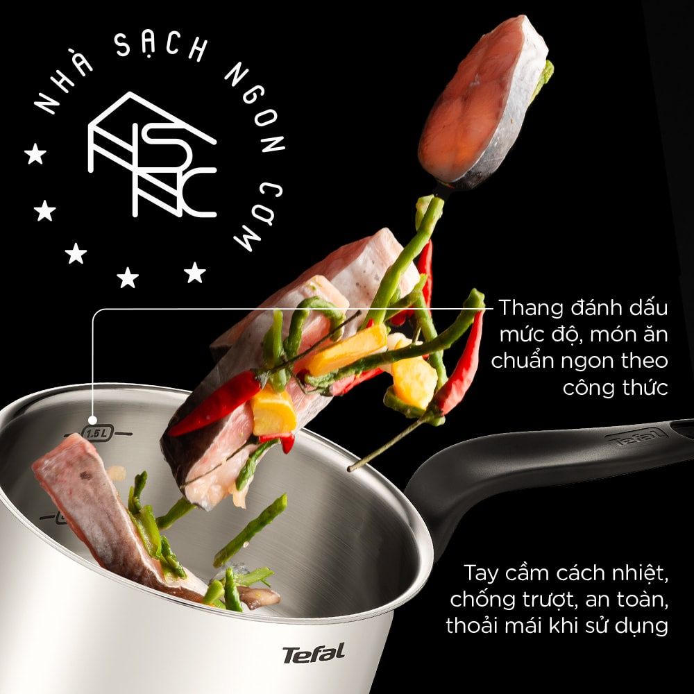 Nồi Tefal Primary 18cm, 2.1L - E3082375
