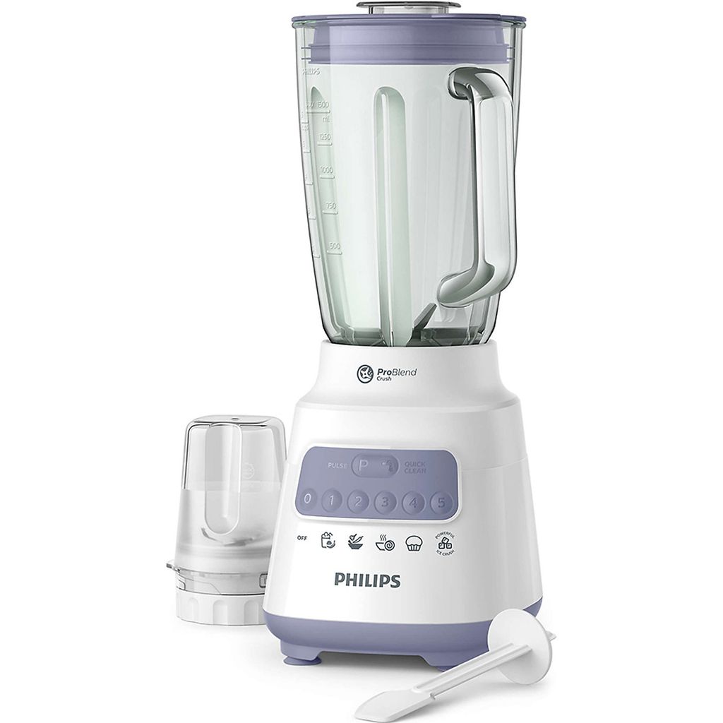 Máy xay sinh tố cối thủy tinh 1.5L Philips HR2222/00