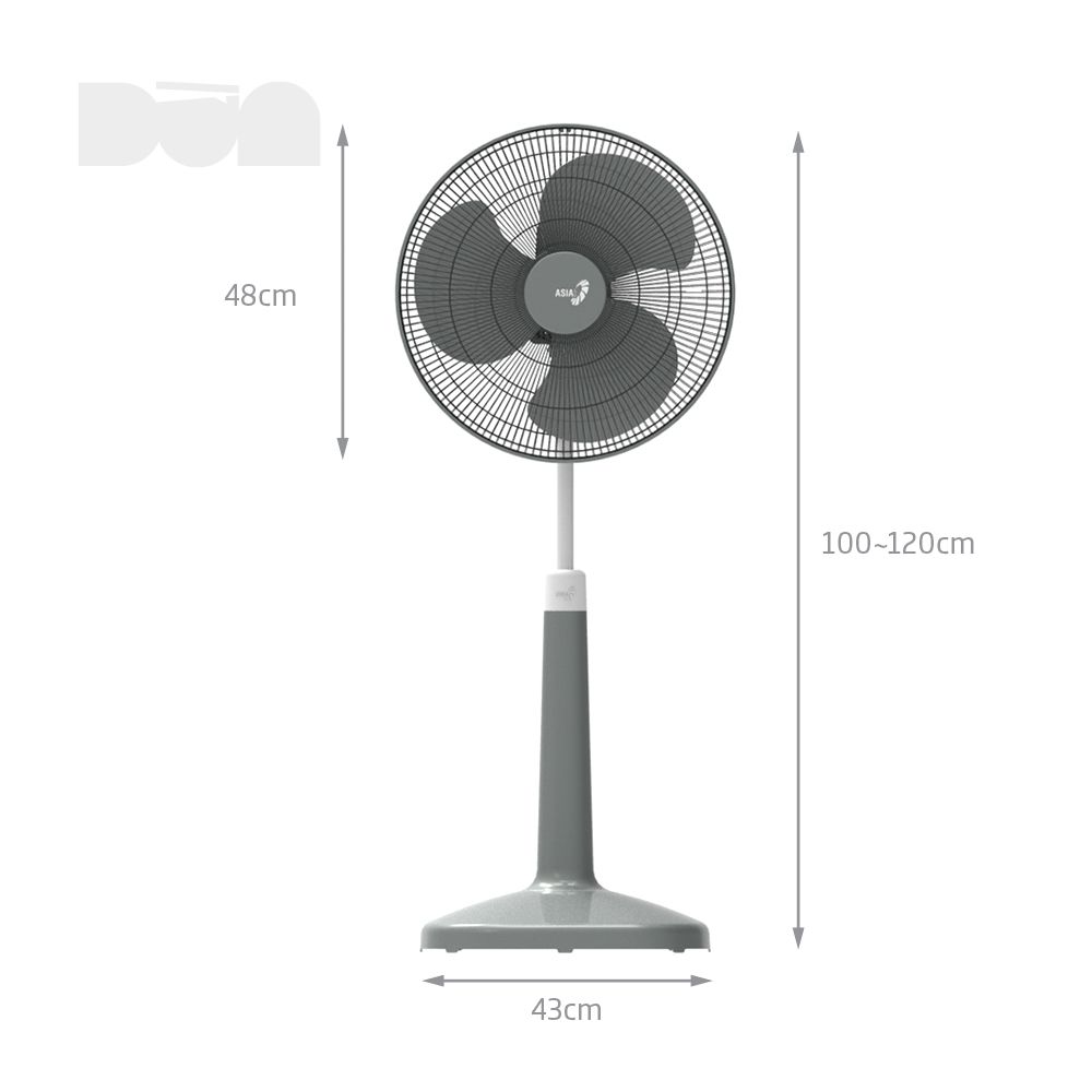 [Asia] - Quạt đứng 3 cánh 40cm 45w Chống muỗi D16025-XV0