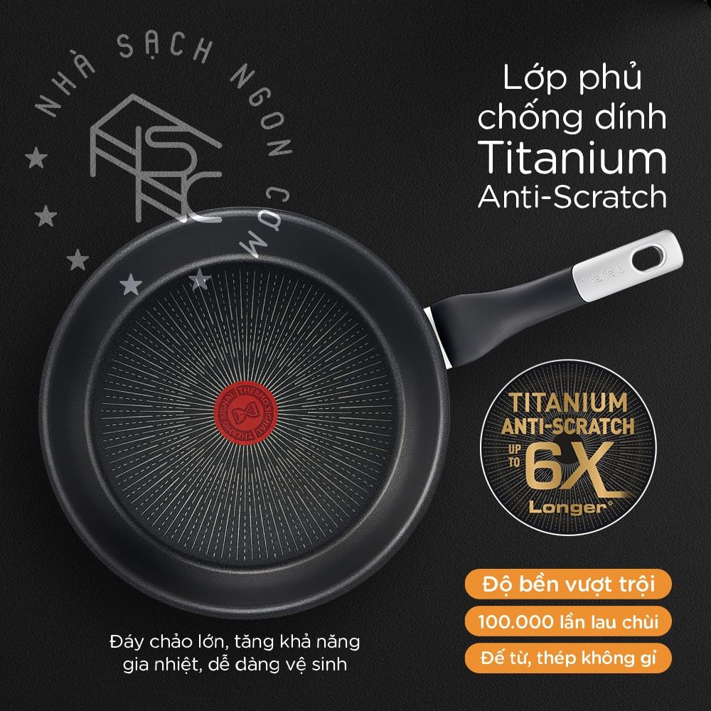 Chảo chiên Tefal Unlimited 22cm - G2550302