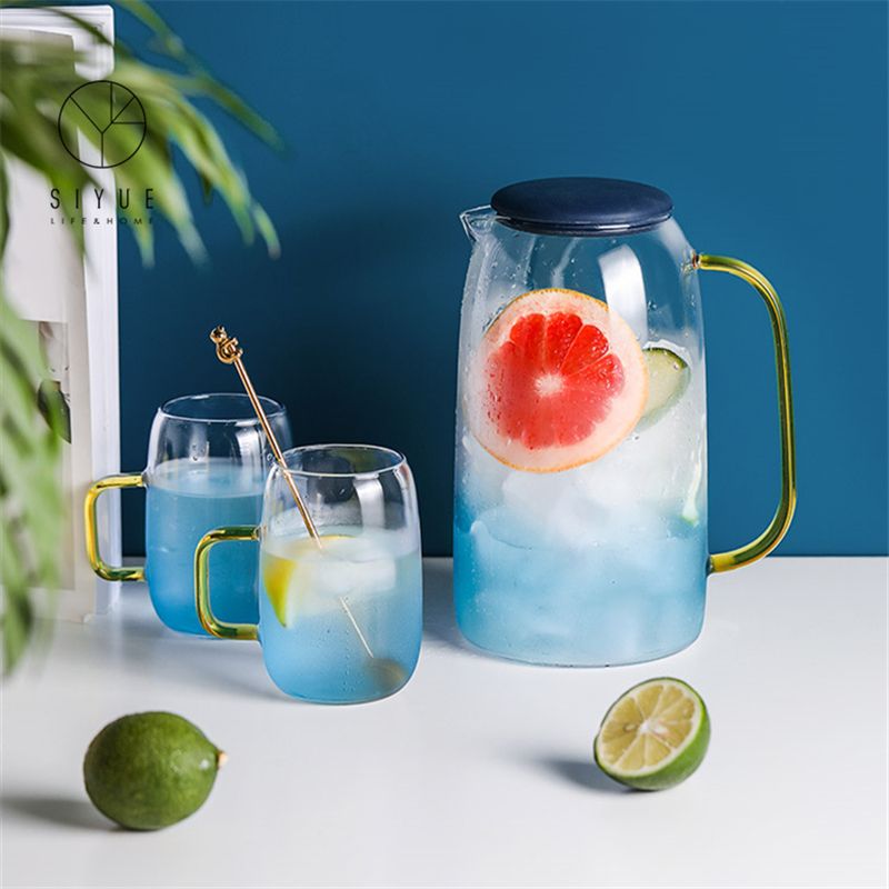 Bộ ly ombre xanh phong cách Bắc Âu SY1740