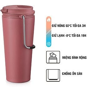 Ly giữ nhiệt Bucket Tumble Lock & Lock - LHC4268DPIK, LHC3249PIK