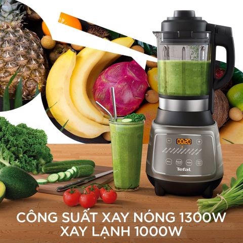 [Tefal] Máy xay hạt, xay sinh tố nóng lạnh TEFAL TFBL967B66