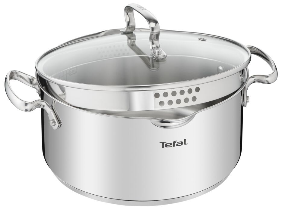 Nồi/ quánh Inox Tefal Duetto Plus cao cấp - Đủ size 16cm/18cm/20cm/22cm/24cm/28cm