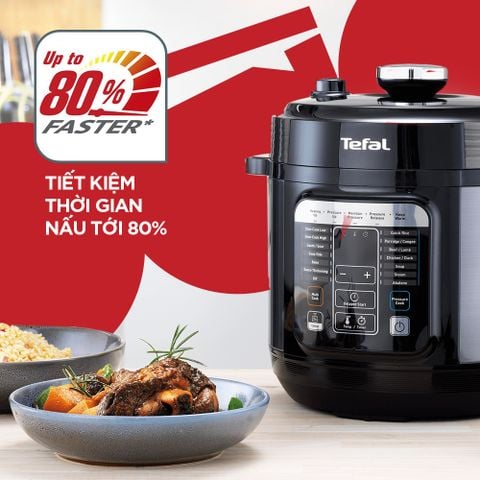 [Tefal] Nồi áp suất điện 6L 1000W - CY601868