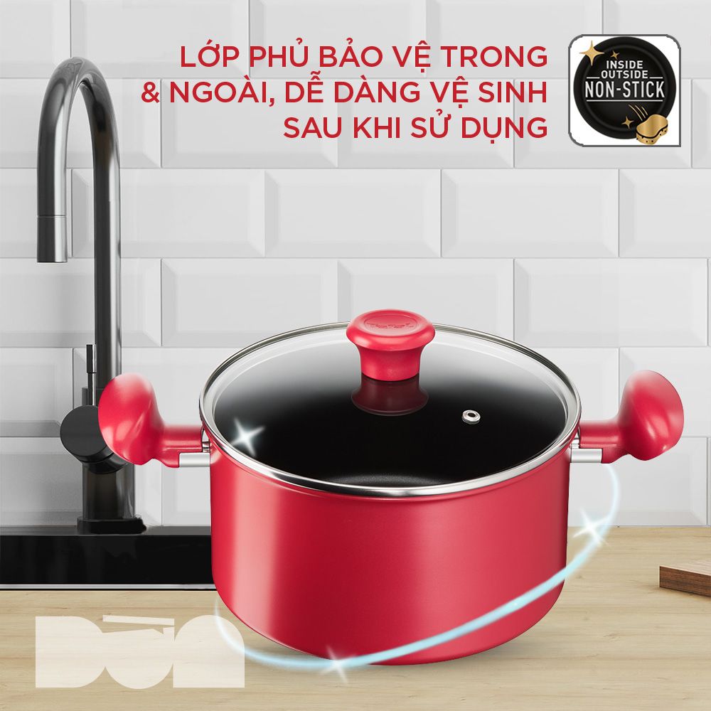 [Tefal] Nồi chống dính dùng cho bếp từ - So Chef 22cm - TFG1354595