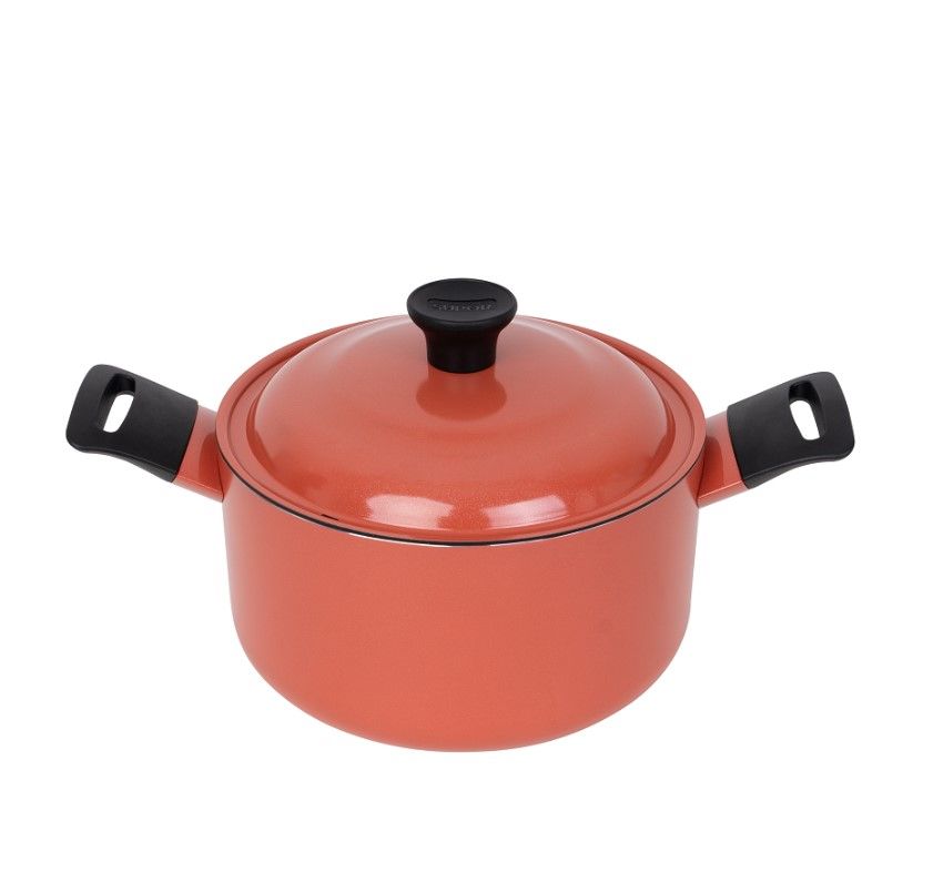 Nồi chống dính đáy từ Supor Trendy Carrot - đủ size 18, 20, 22, 26cmh