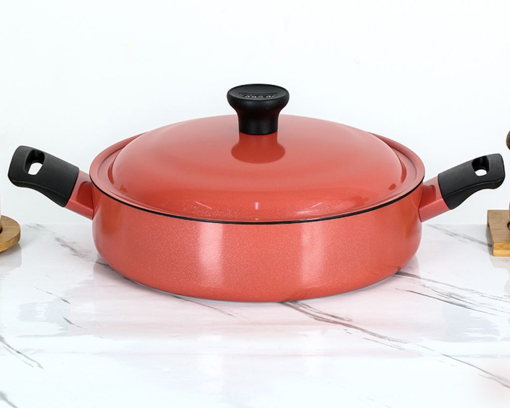 Nồi chống dính đáy từ Supor Trendy Carrot - đủ size 18, 20, 22, 26cmh