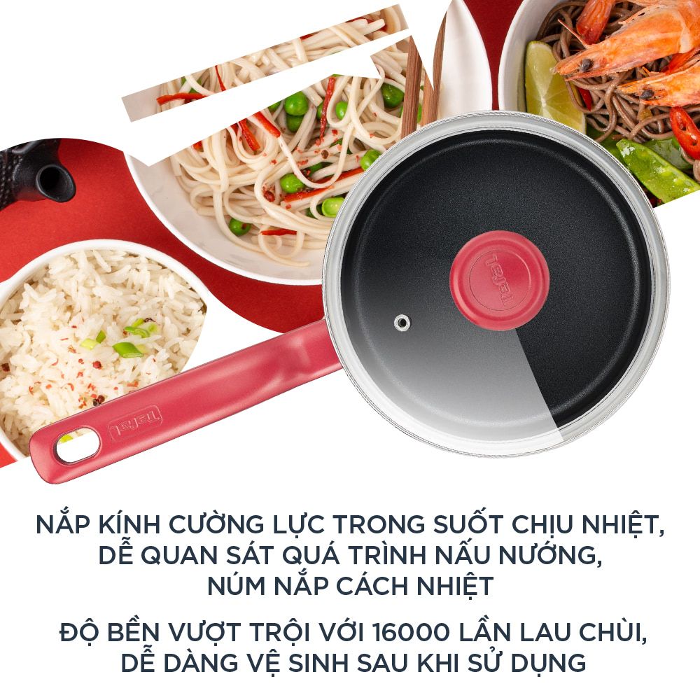 [Tefal] Nồi cán dài - quánh So Chef 18cm - TFG1352395